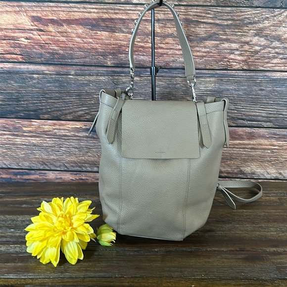 All Saints Suzi Embellished Taupe Backpack! In Great Condition! - Picture 2 of 10
